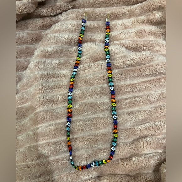 BEADED 💐 FLORAL SUNGLASSESS HOLDER - Picture 4 of 6